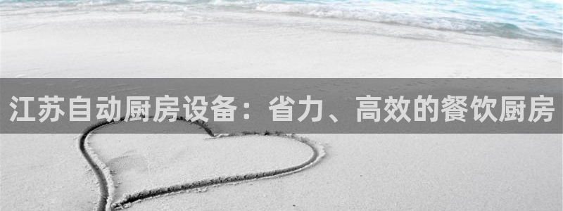 尊龙凯时平台信誉怎样：江苏自动厨房设备：省力、高效的餐饮厨房