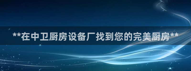 尊龙手机客户端下载APP：**在中卫厨房设备厂找到您的完美厨